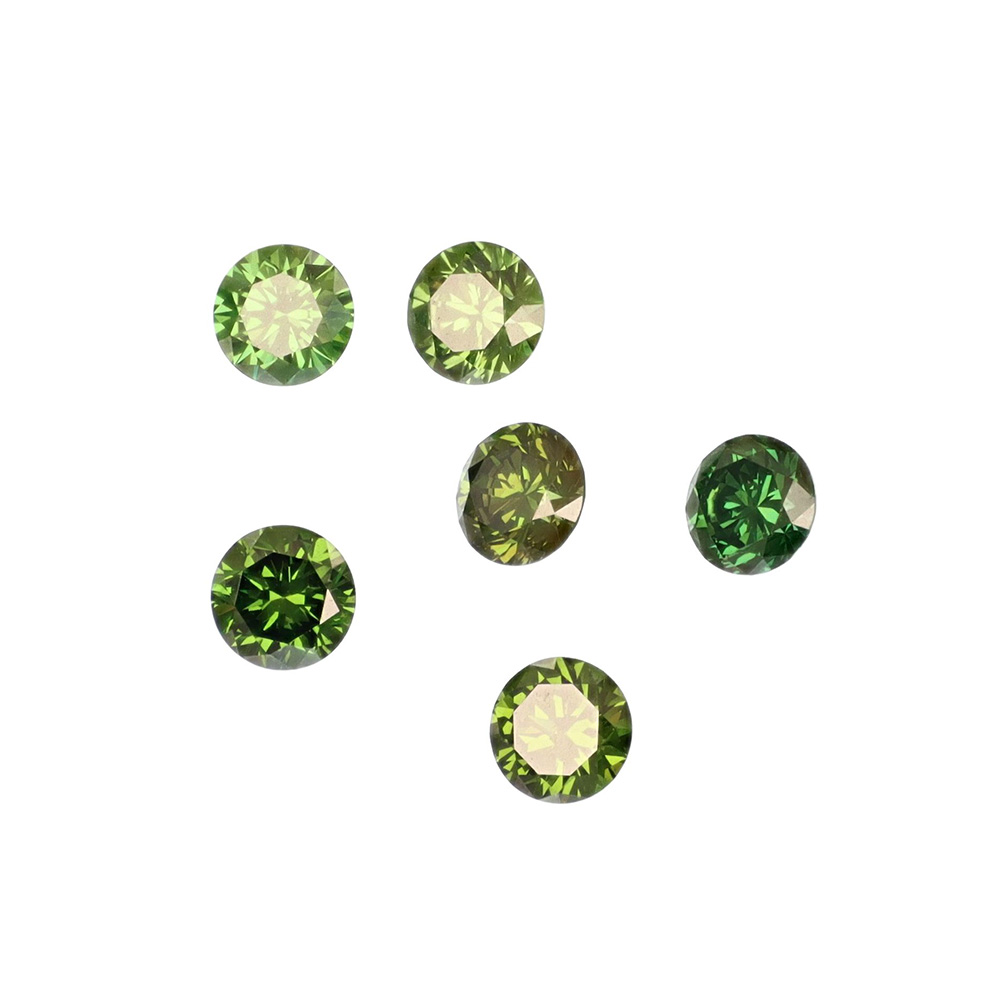 Guldbolaget - Naturliga färgade diamanter, grön