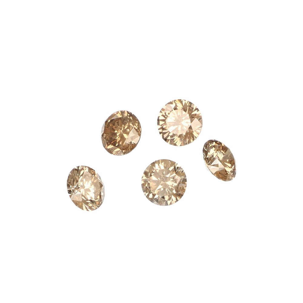 Guldbolaget - Naturliga färgade diamanter, ljusbrun